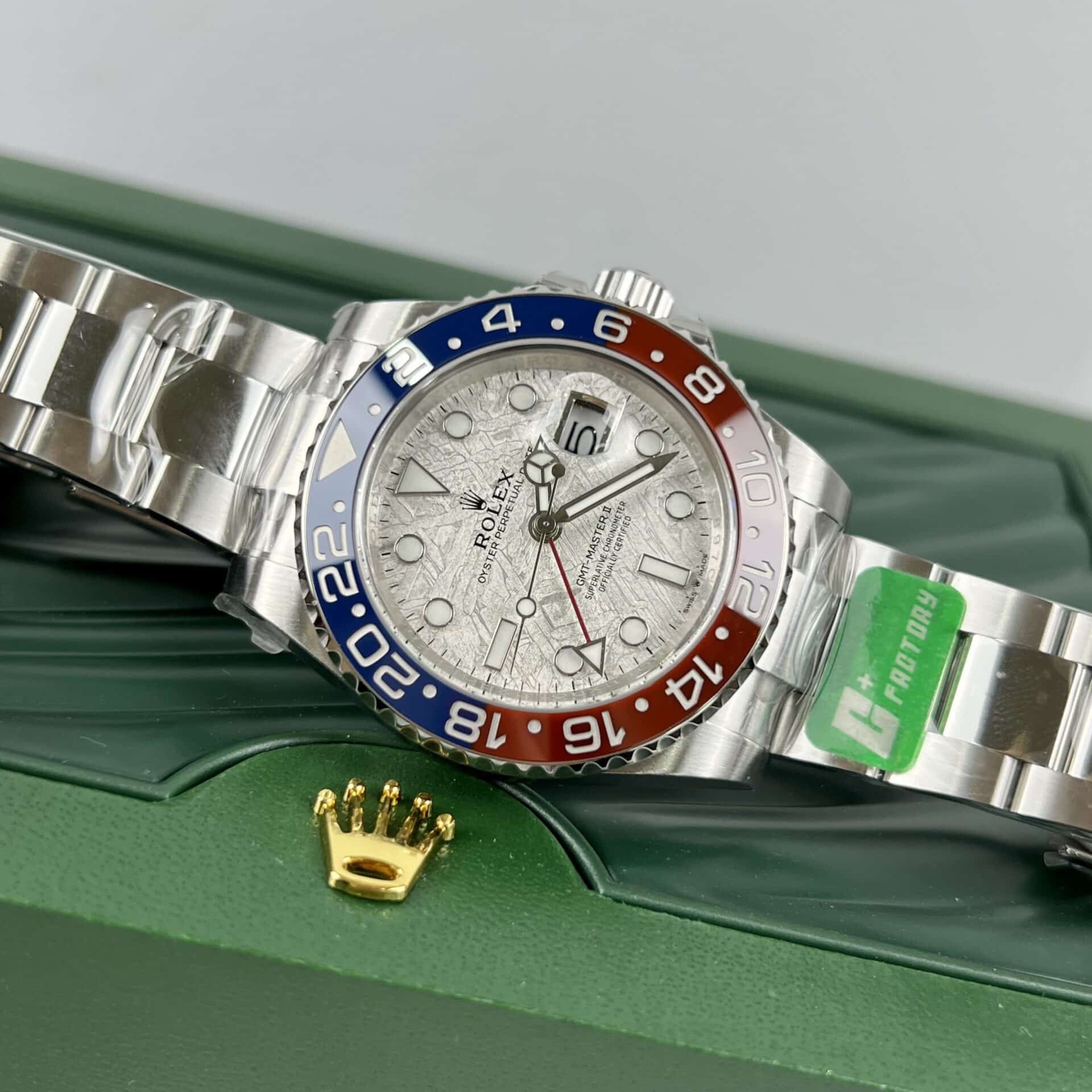 Rolex GMT-Master II Meteorite Dial 126719BLRO “Superman” Oyster
