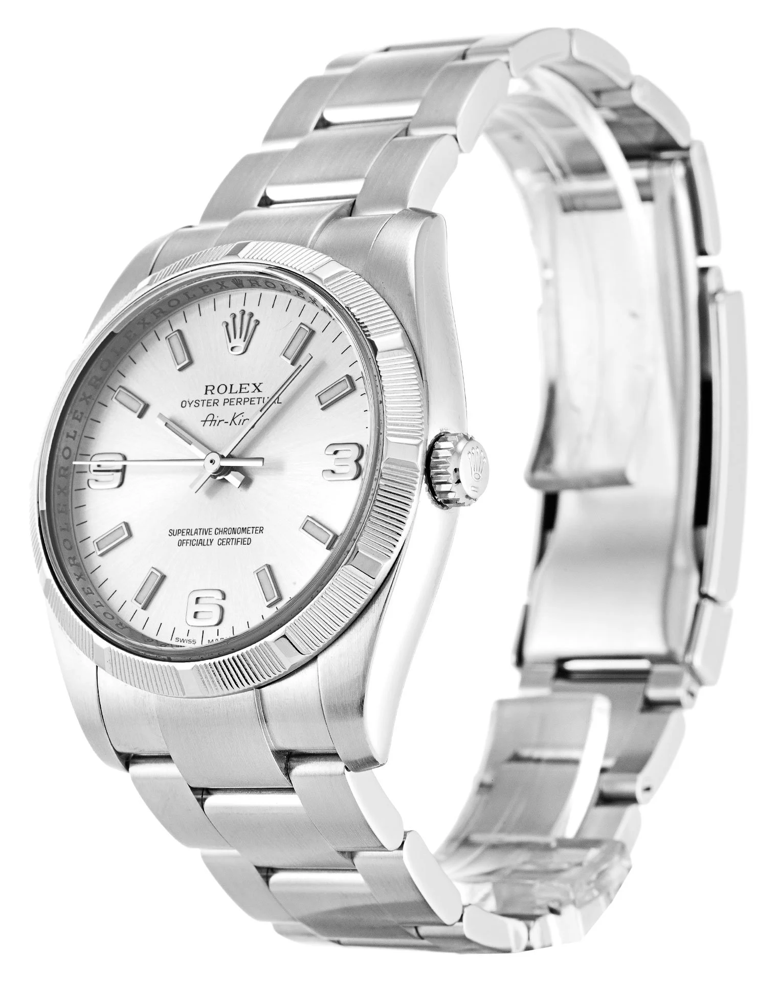 Rolex Air-King Silver Dial 114210