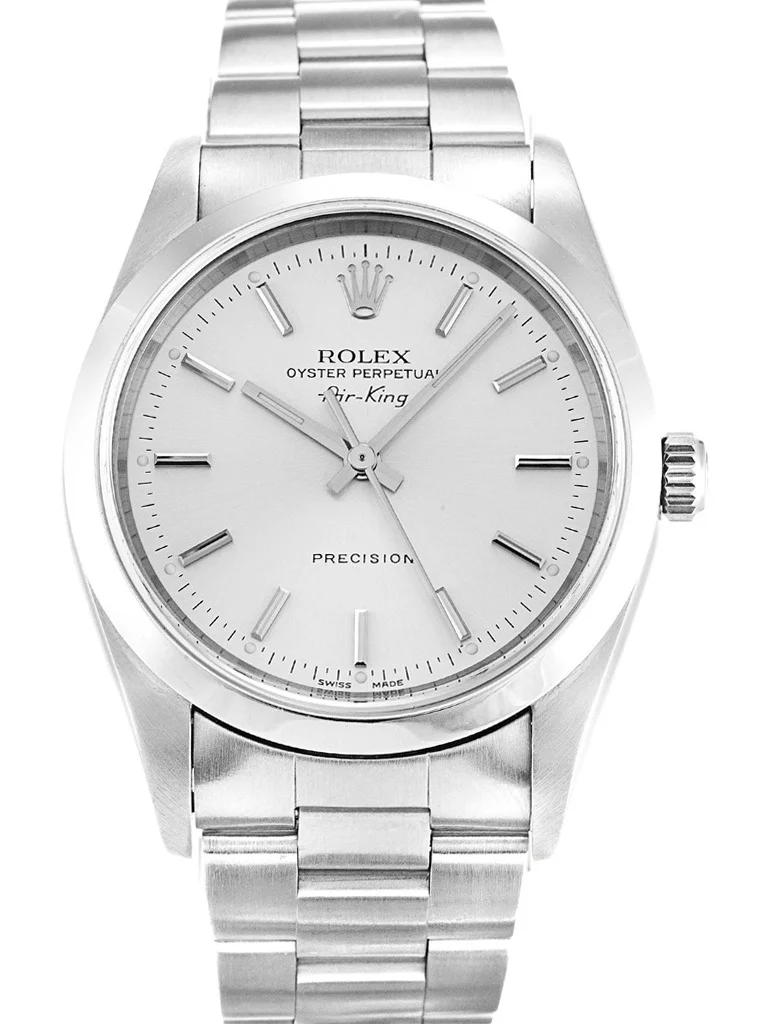 Rolex Air-King Silver Dial 14000M