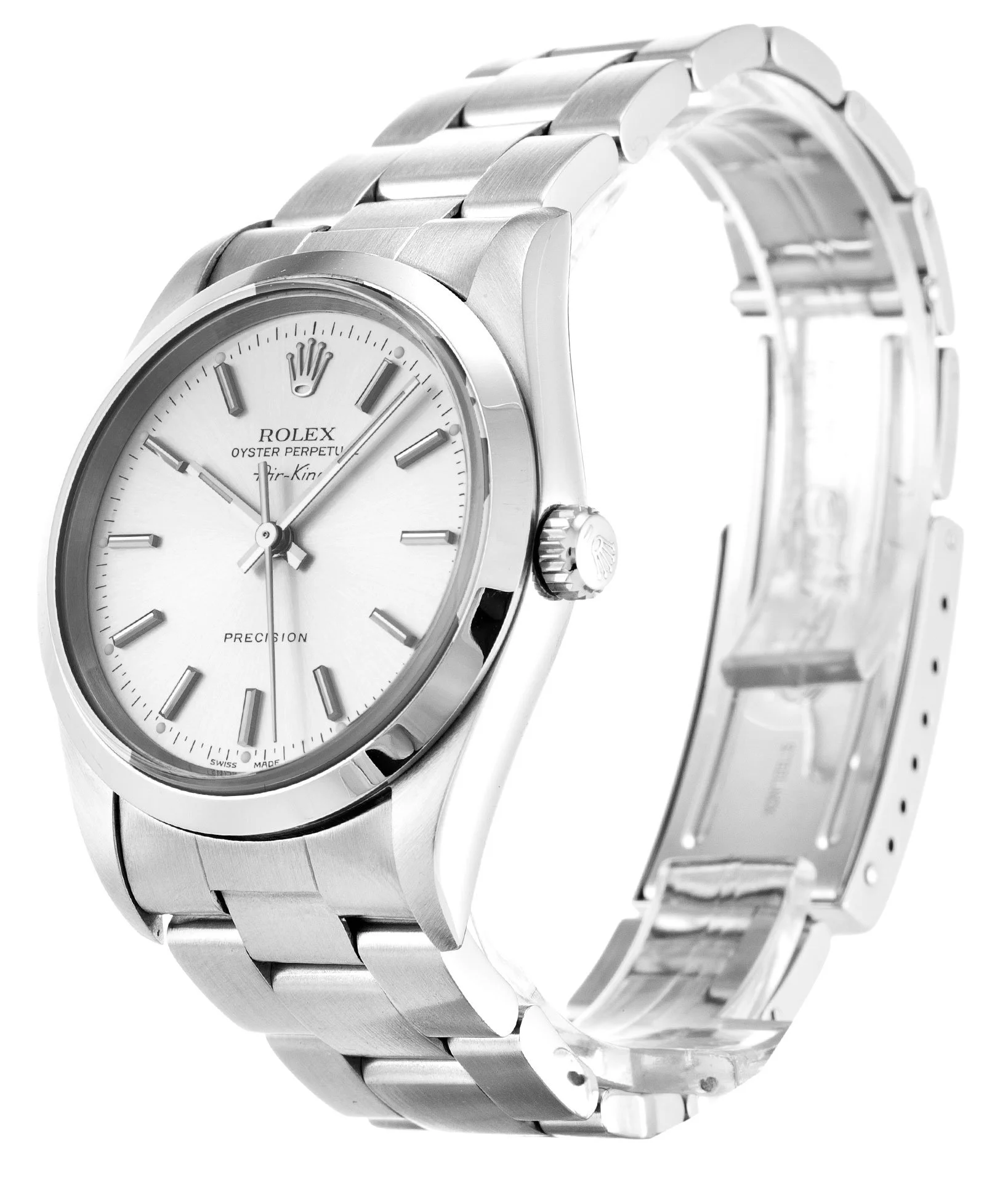Rolex Air-King Silver Dial 14000M