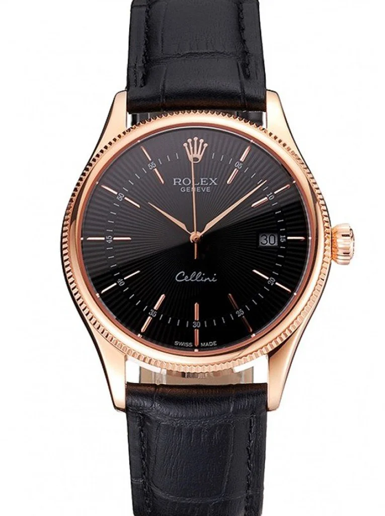 Rolex Cellini Black Dial REP016799