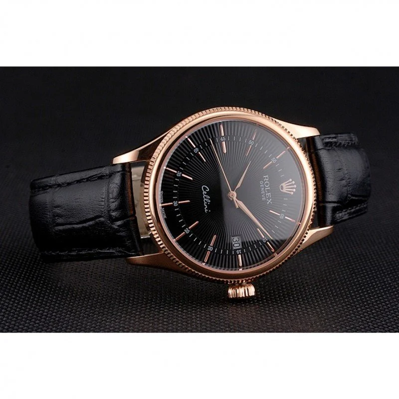 Rolex Cellini Black Dial REP016799