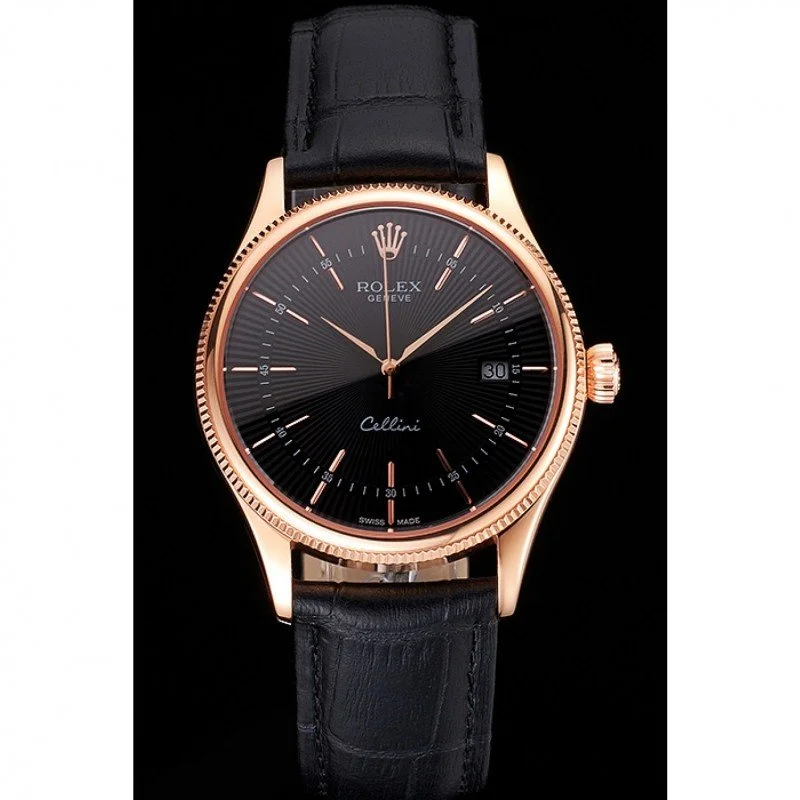 Rolex Cellini Black Dial REP016799