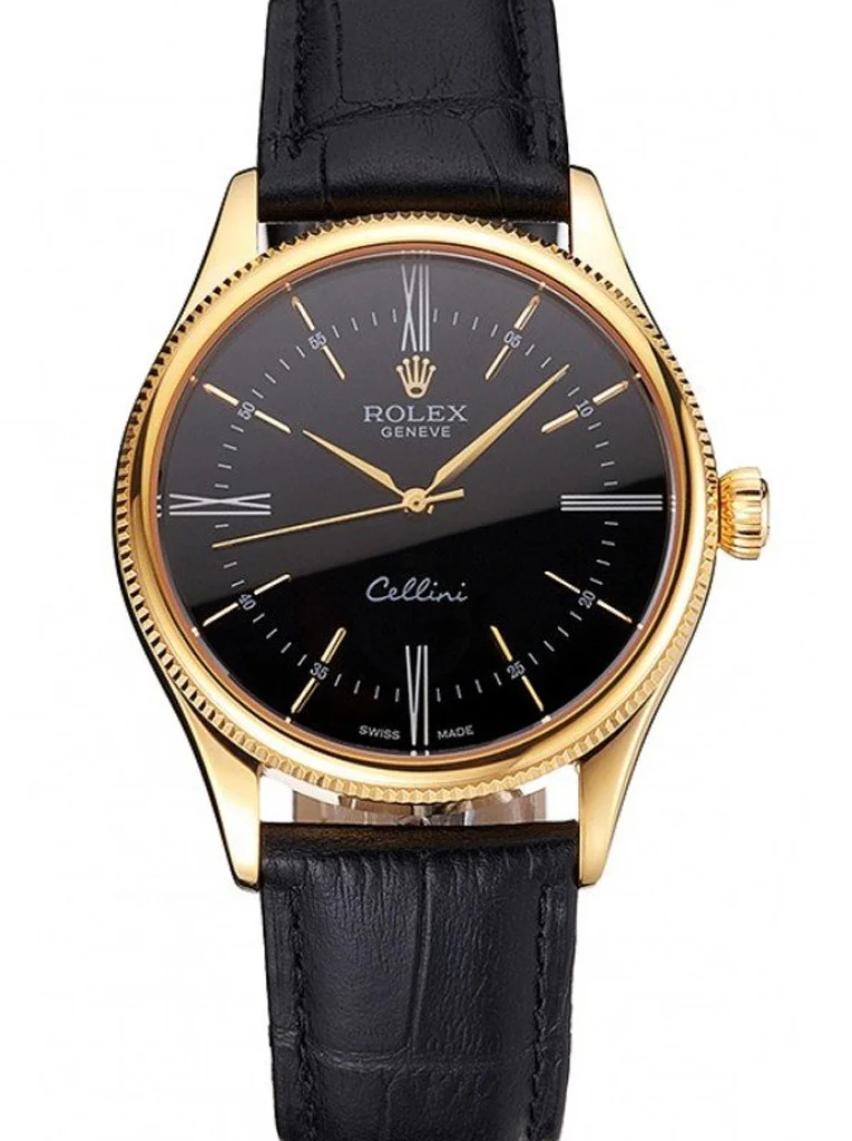 Rolex Cellini Black Dial REP016814