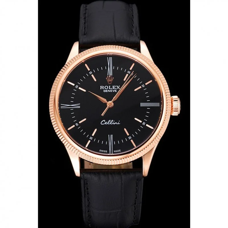 Rolex Cellini Black Dial 622656