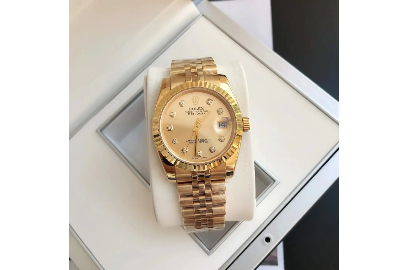 Rolex Datejust RG/RG Jub Gold/Dial 36/28 mm