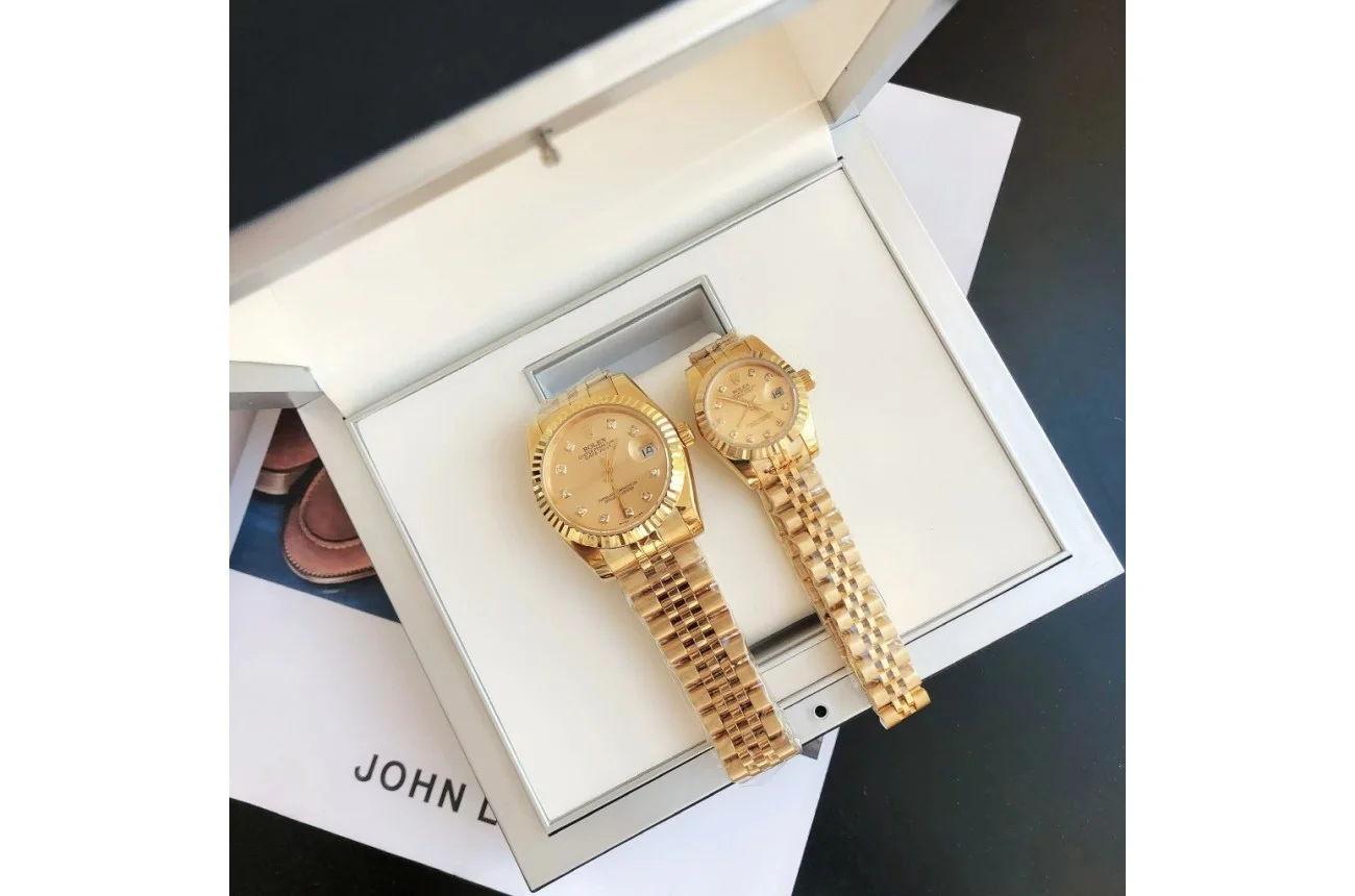 Rolex Datejust RG/RG Jub Gold/Dial 36/28 mm