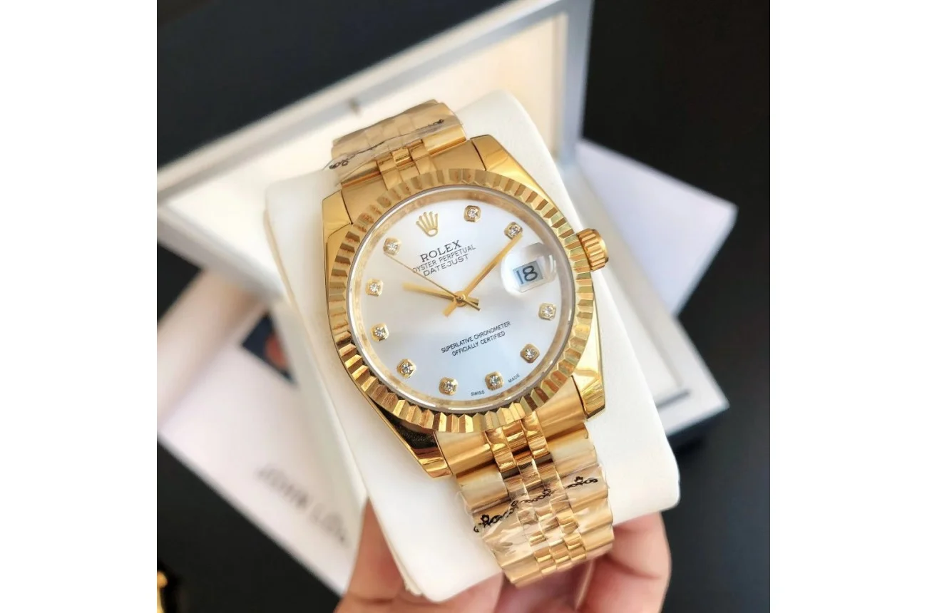 Rolex Datejust RG/RG Jub Sliver/Dial 36/28 mm