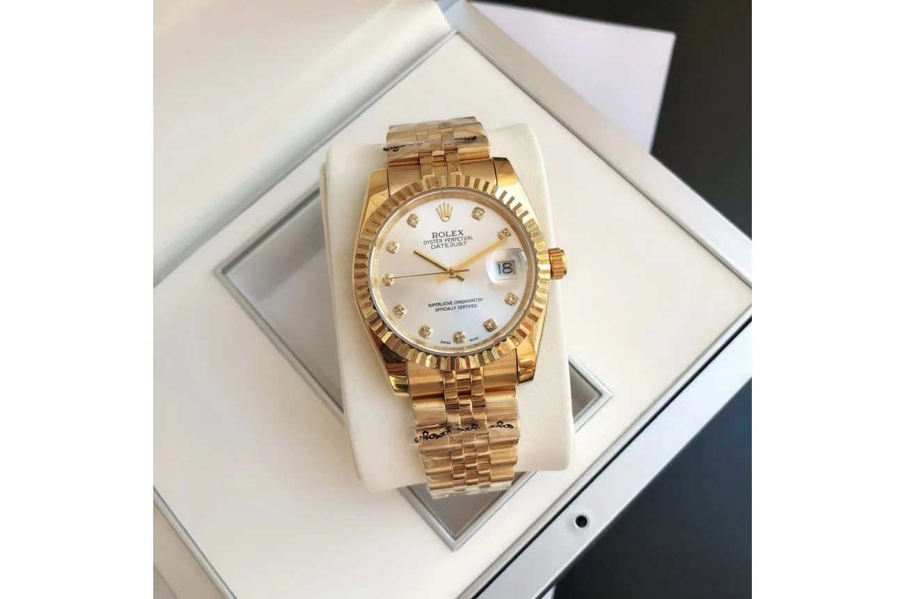 Rolex Datejust RG/RG Jub Sliver/Dial 36/28 mm