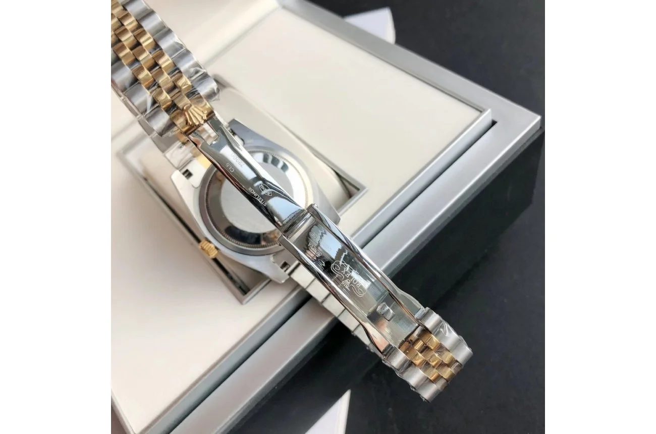 Rolex Datejust RG/SS Jub Green/Dial 36/28 mm