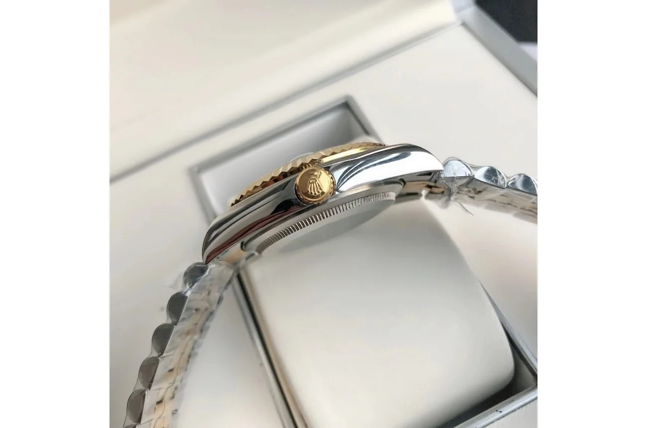 Rolex Datejust RG/SS Jub Grey/Rmn 36/28 mm