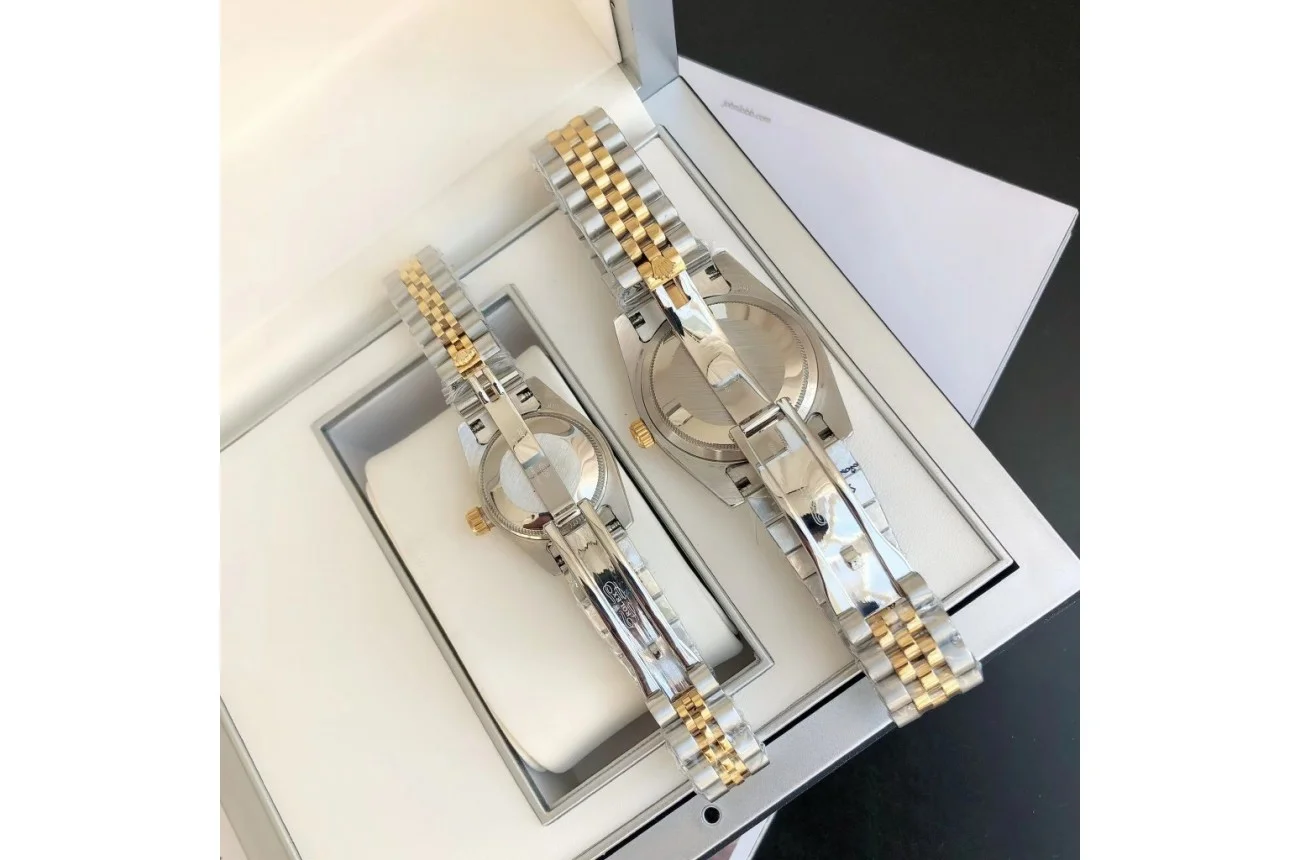 Rolex Datejust RG/SS Jub Sliver/Dia 36/28 mm