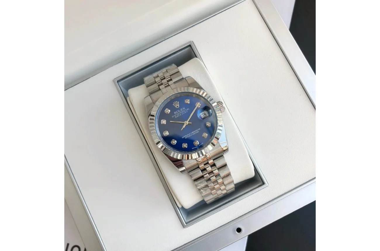 Rolex Datejust SS/SS Jub Blue/Dial 36/28 mm