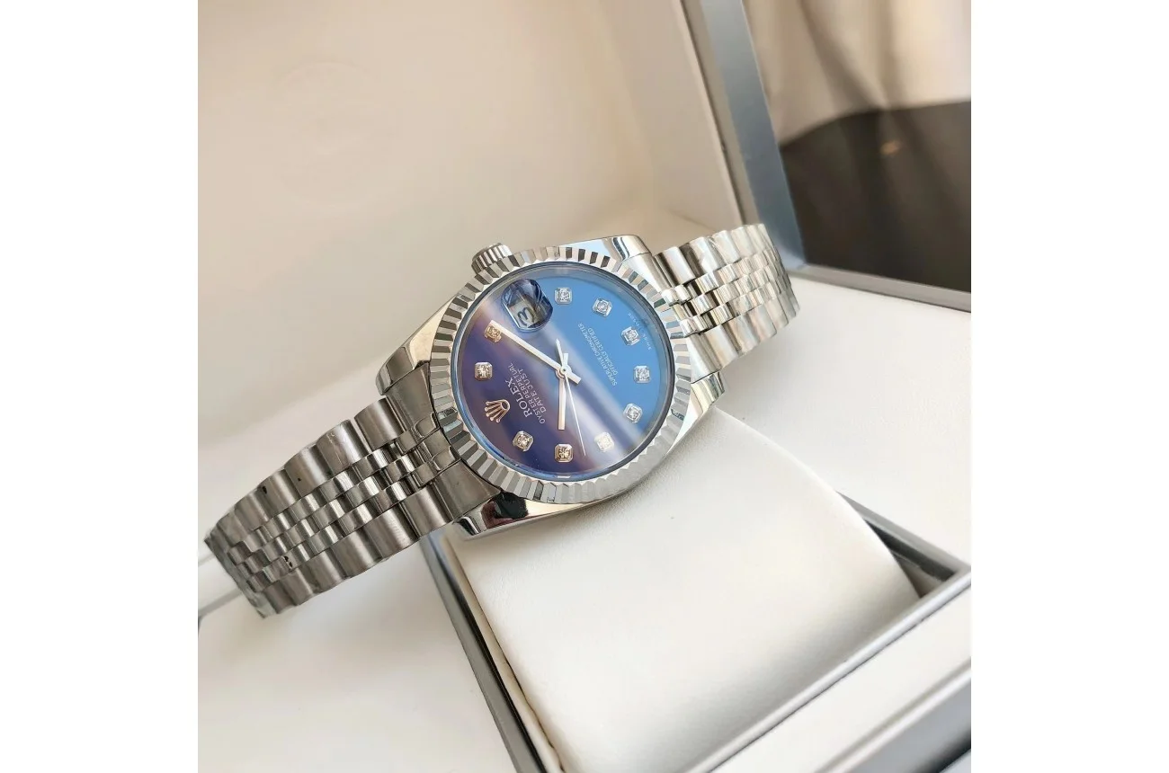 Rolex Datejust SS/SS Jub Blue/Dial 36/28 mm