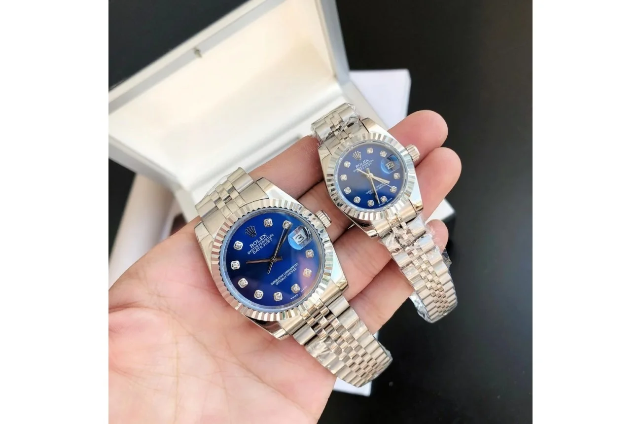 Rolex Datejust SS/SS Jub Blue/Dial 36/28 mm