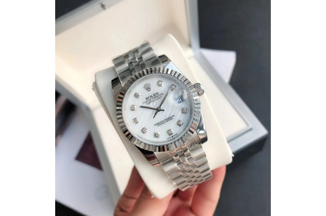 Rolex Datejust SS/SS Jub White/Dial 36/28 mm
