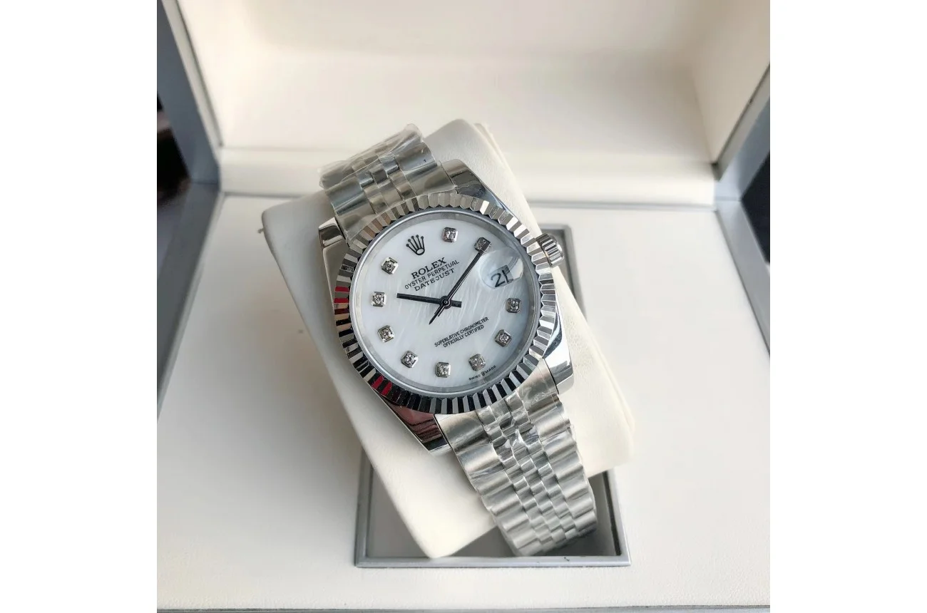 Rolex Datejust SS/SS Jub White/Dial 36/28 mm