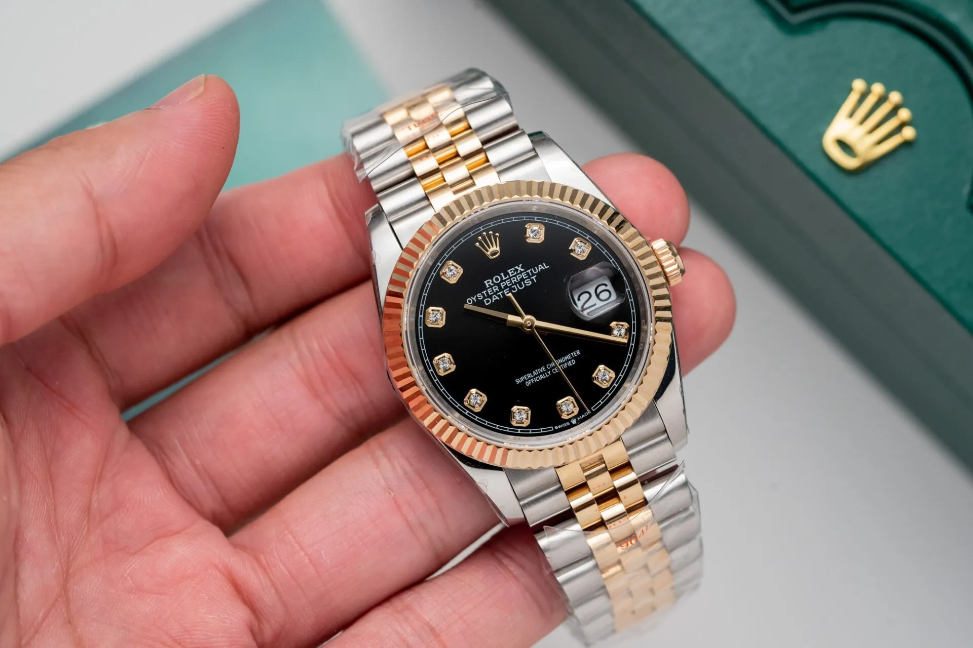 Rolex Datejust Black Dial 116233 36 mm