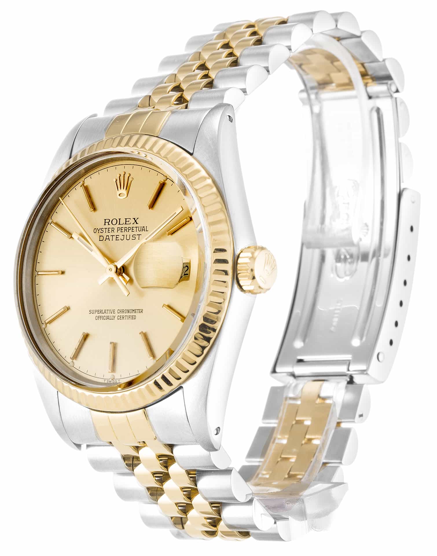 Rolex Datejust Champagne Dial 16013 36 mm