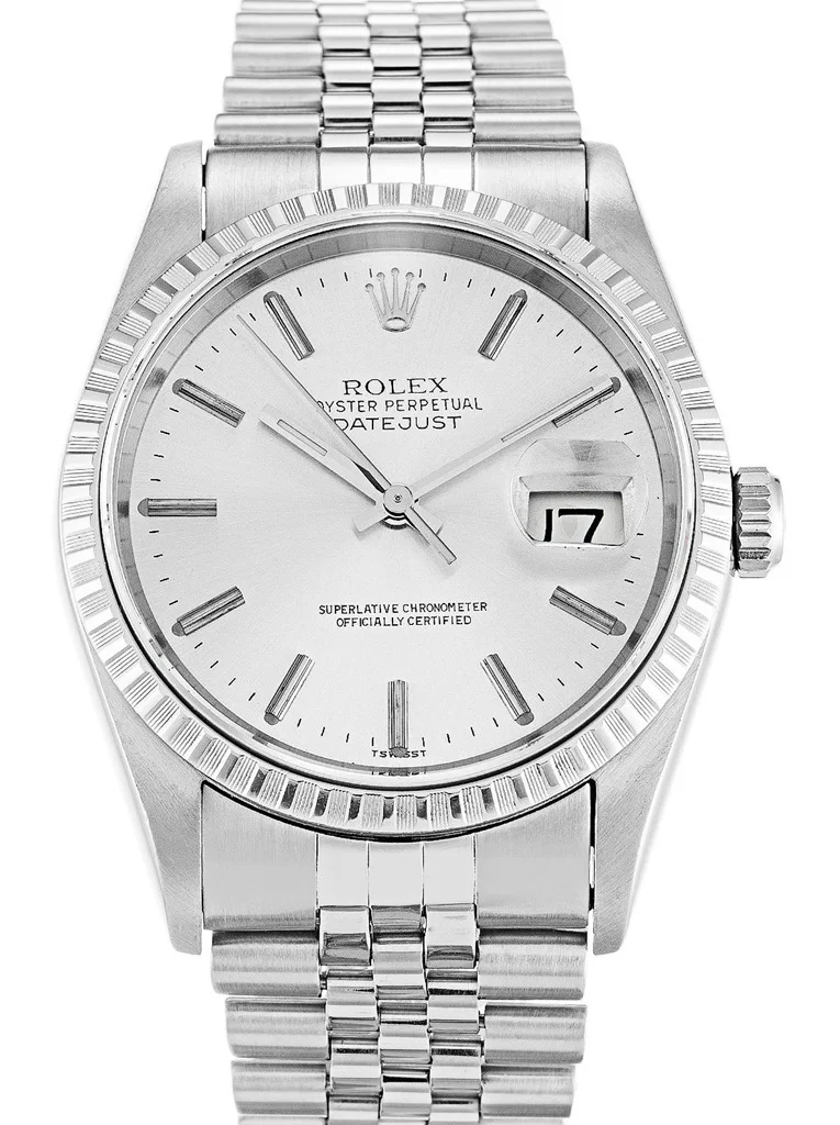 Rolex Datejust Silver Dial 16220 36 mm