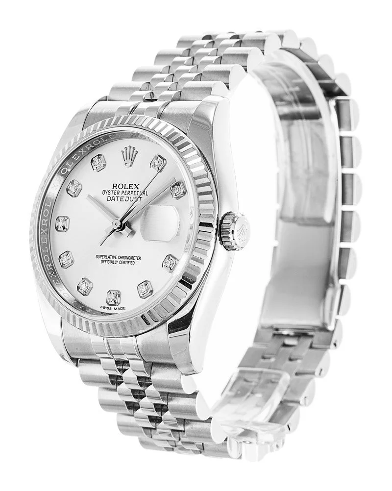 Rolex Datejust White Dial 116234 36 mm