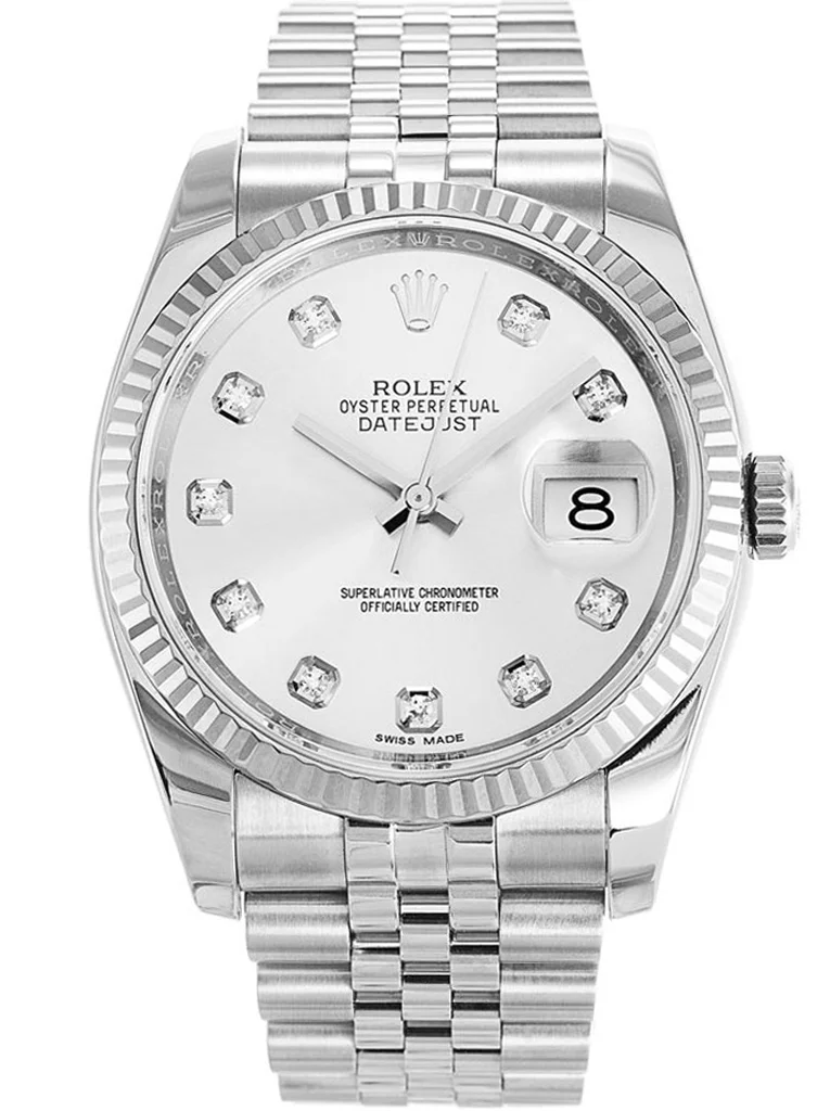 Rolex Datejust White Dial 116234 36 mm