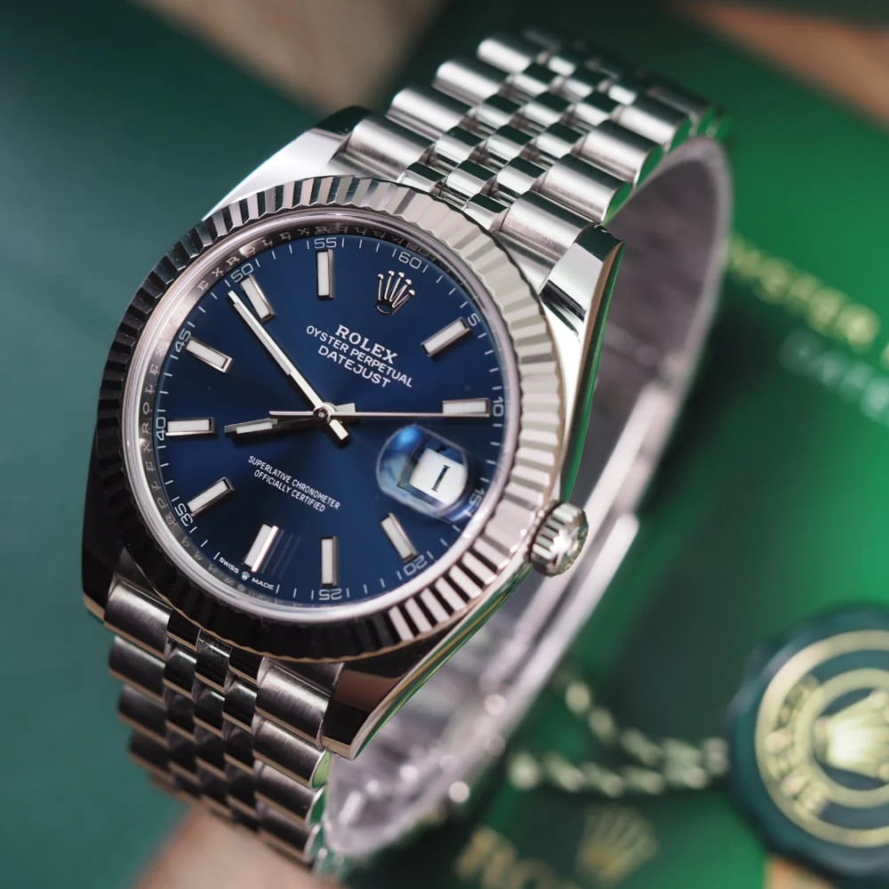 Rolex Datejust Blue Dial 126334 Jubilee 41 mm