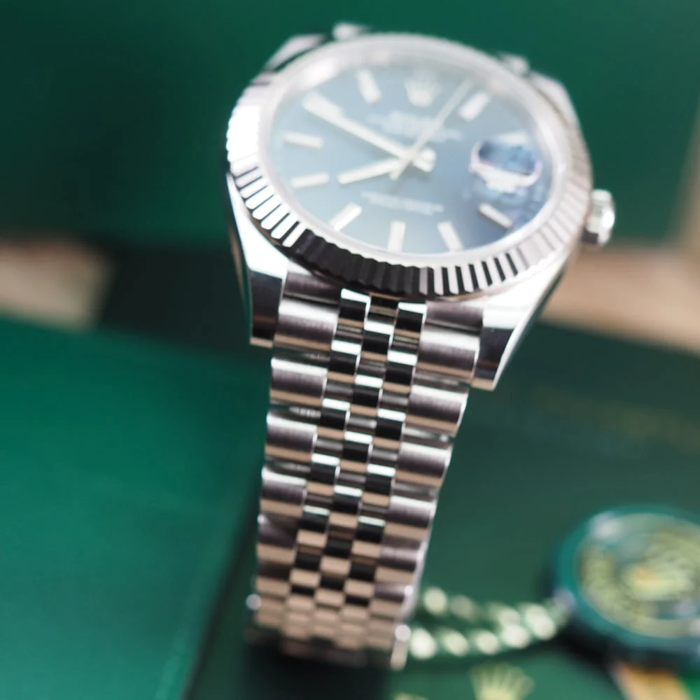 Rolex Datejust Blue Dial 126334 Jubilee 41 mm