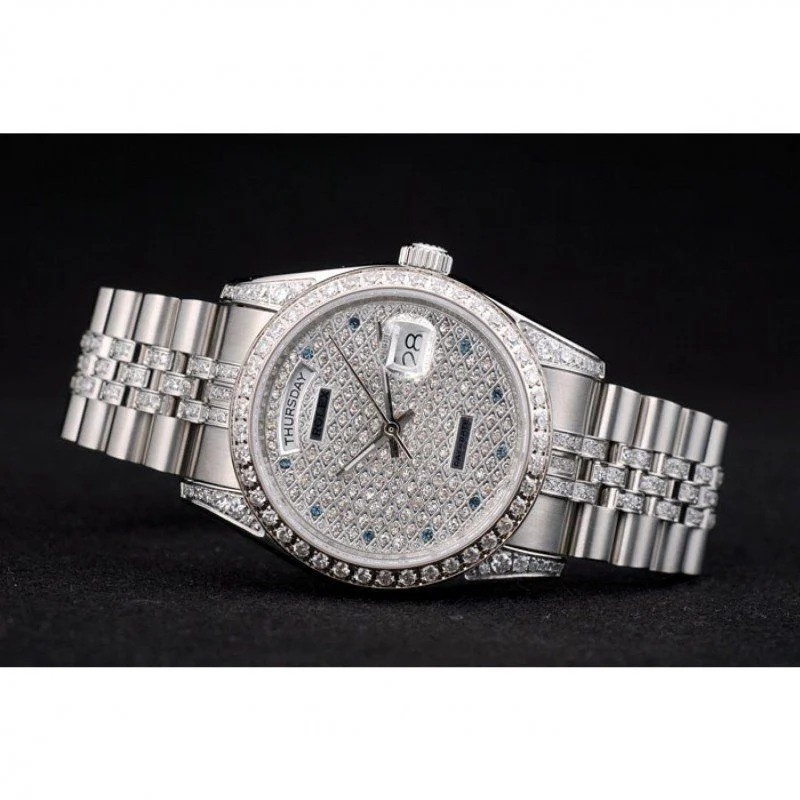 Rolex Day-Date Diamond Dial 41985 36 mm