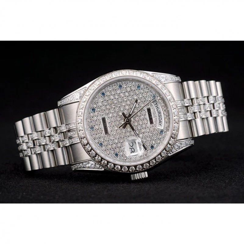 Rolex Day-Date Diamond Dial 41985 36 mm