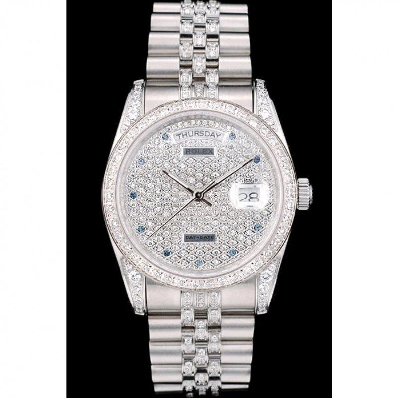 Rolex Day-Date Diamond Dial 41985 36 mm