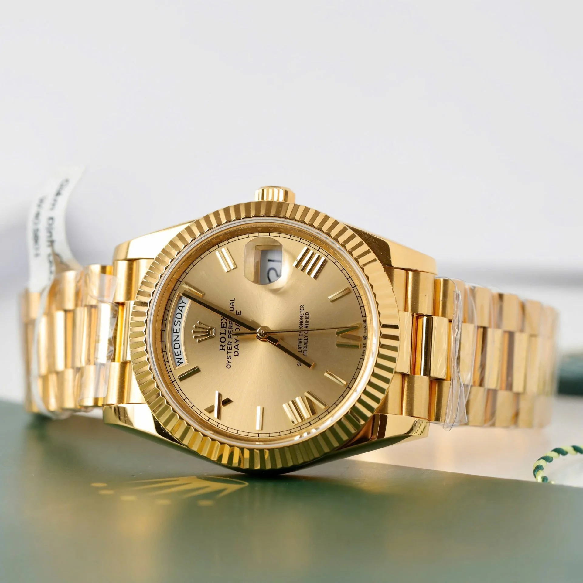 Rolex Day-Date Roman Champagne Dial 228238 40 mm
