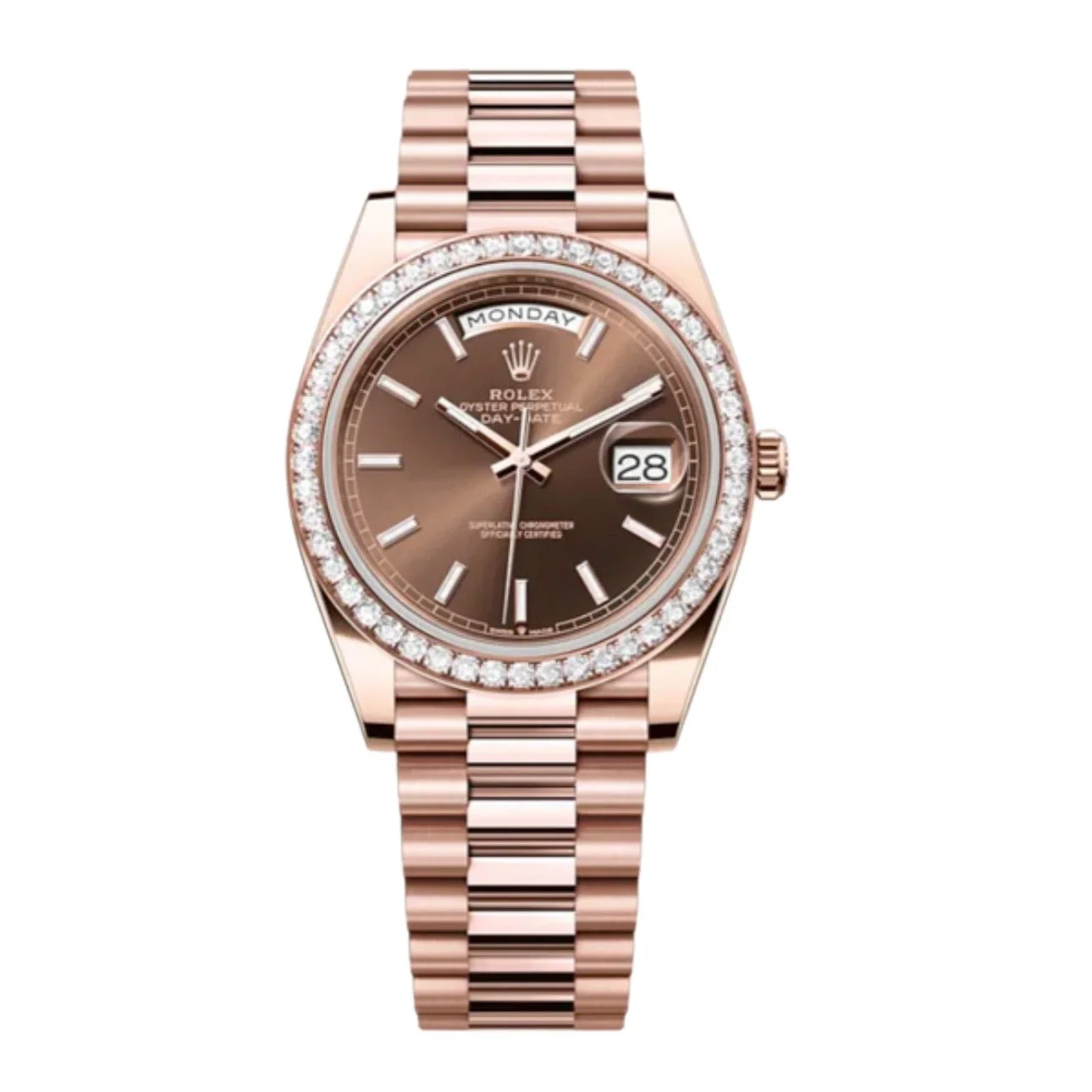 Rolex Day-Date Chocolate Dial 228345RBR 40 mm