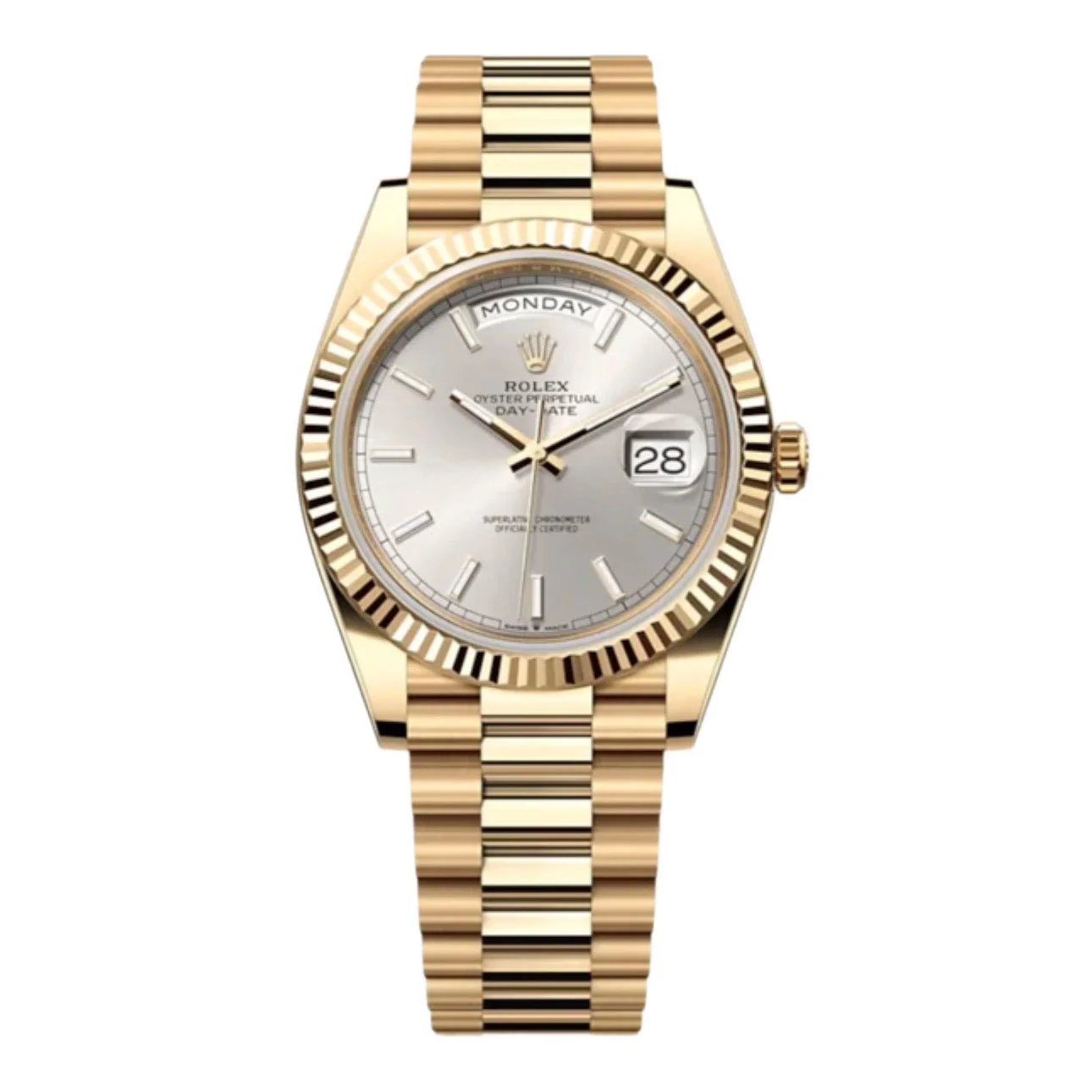 Rolex Day-Date Silver Dial 228238 40 mm