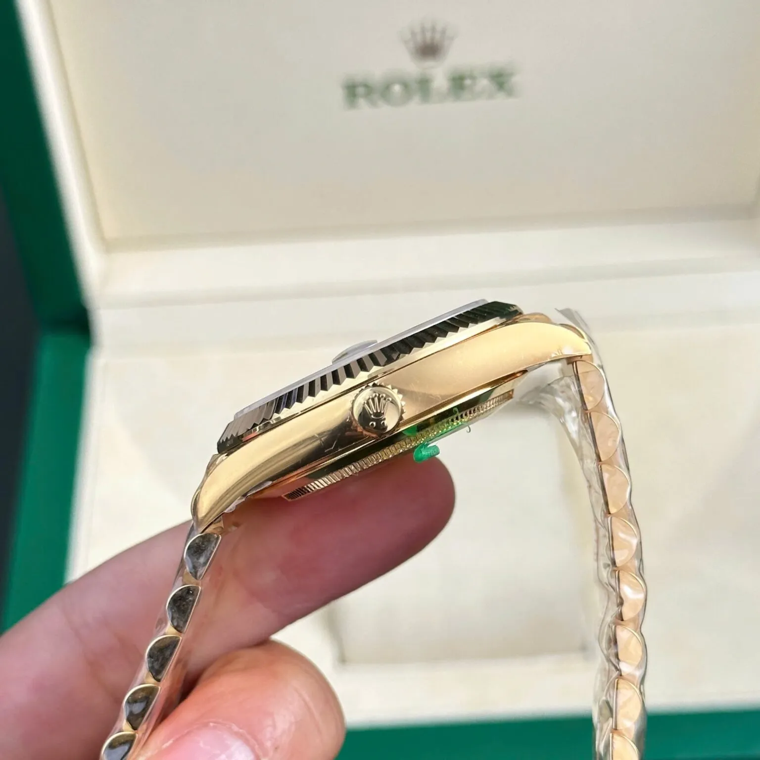 Rolex Day-Date II Champagne Dial 228238 40 mm