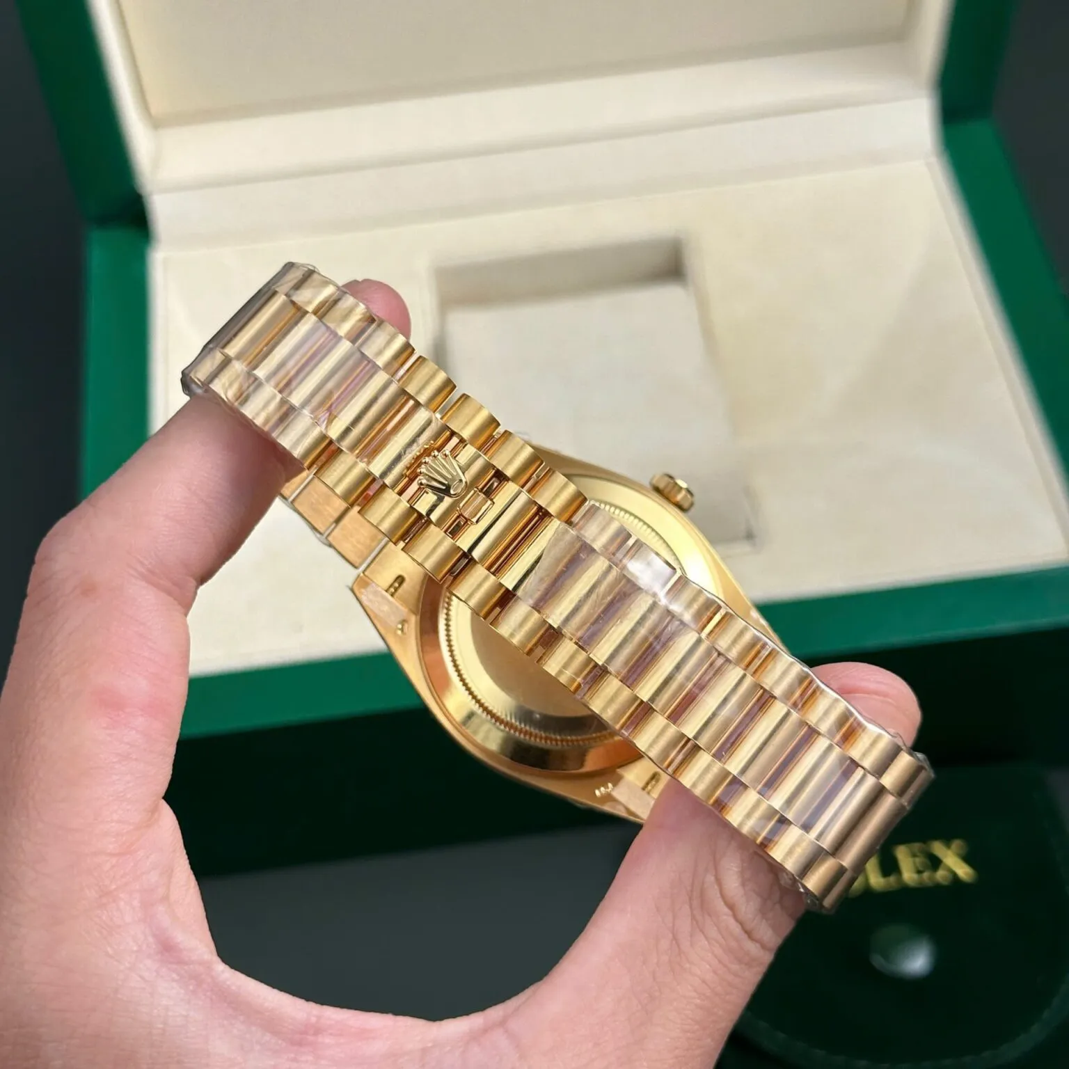 Rolex Day-Date II Champagne Dial 228238 40 mm