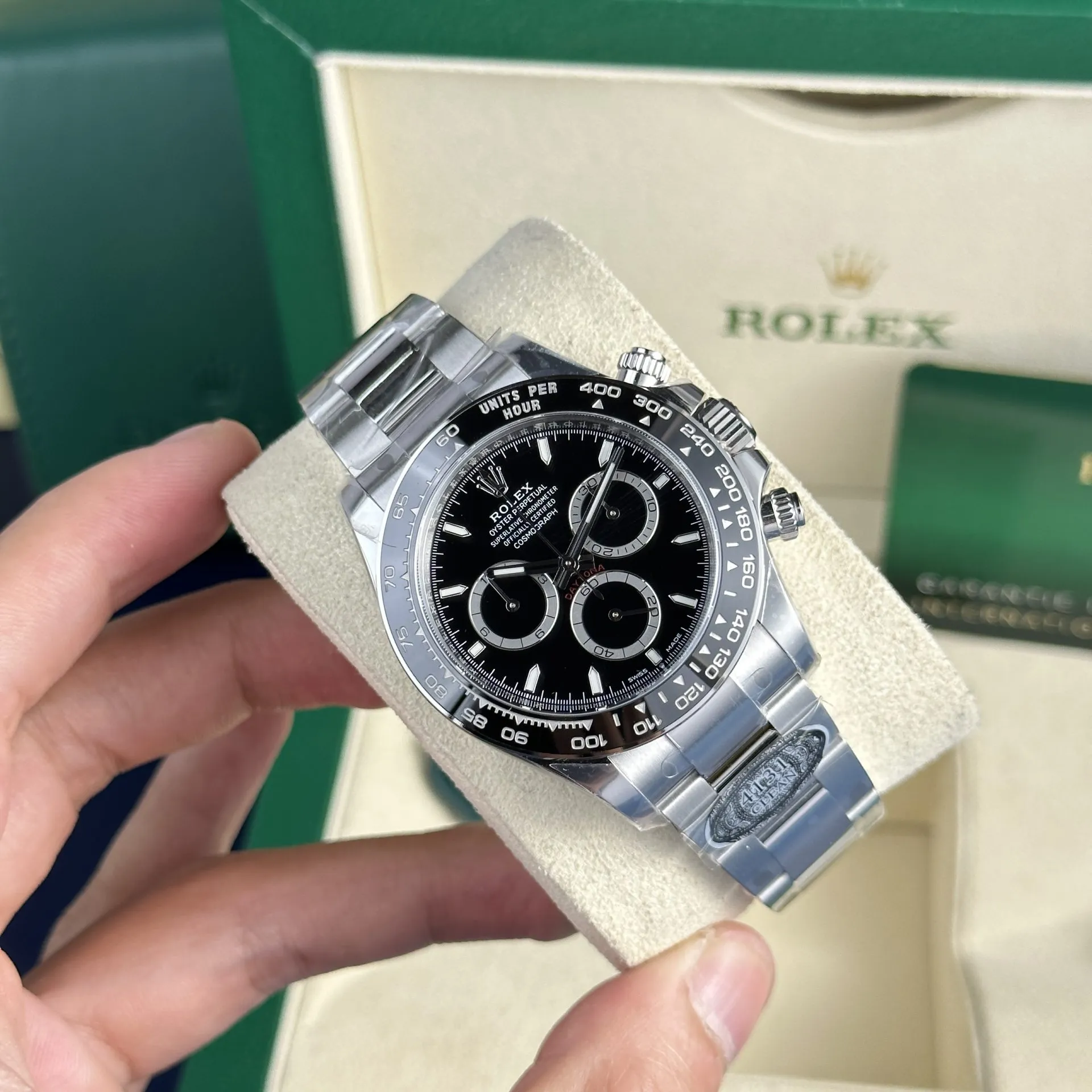 Rolex Daytona Black Dial 126500LN “Godzilla”