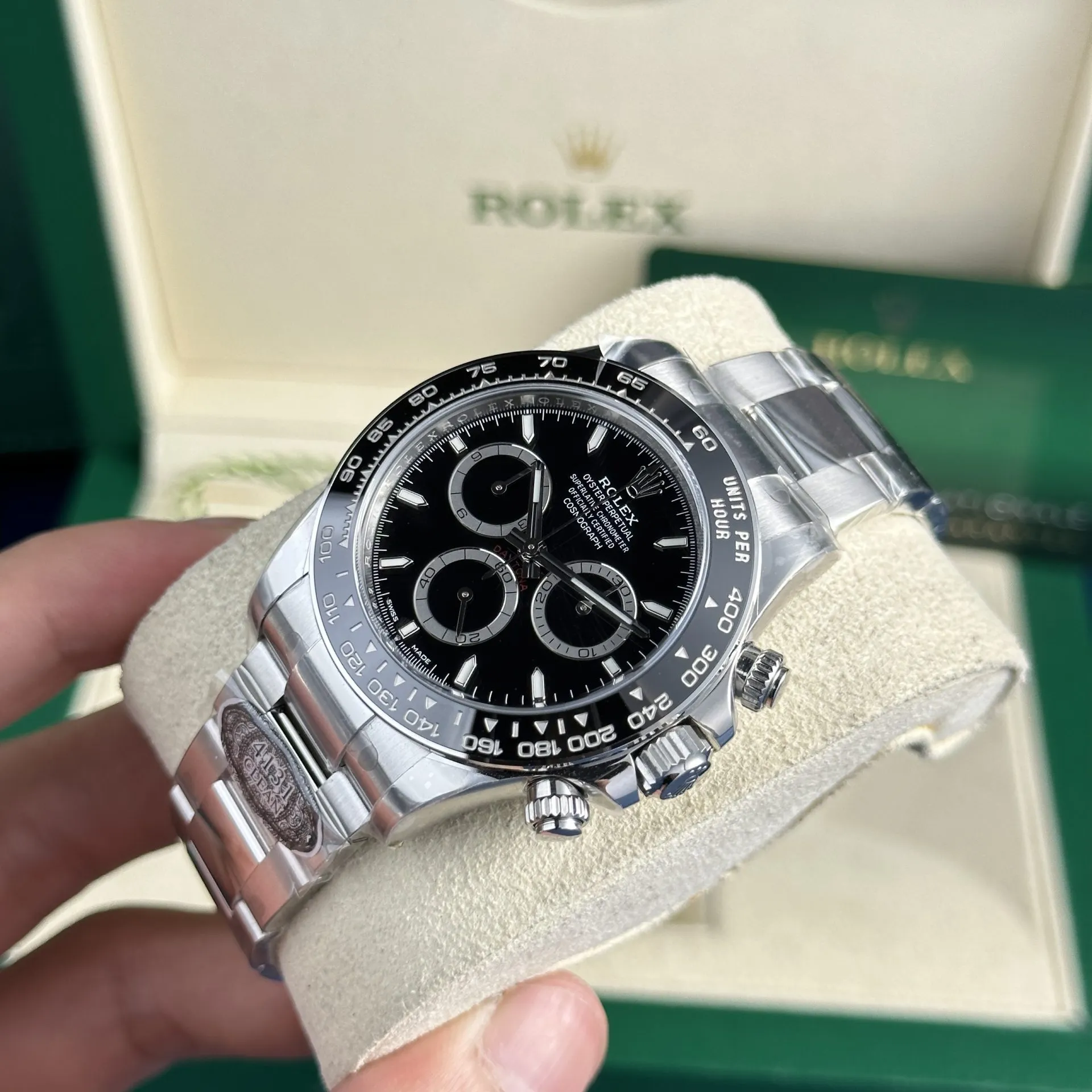 Rolex Daytona Black Dial 126500LN “Godzilla”