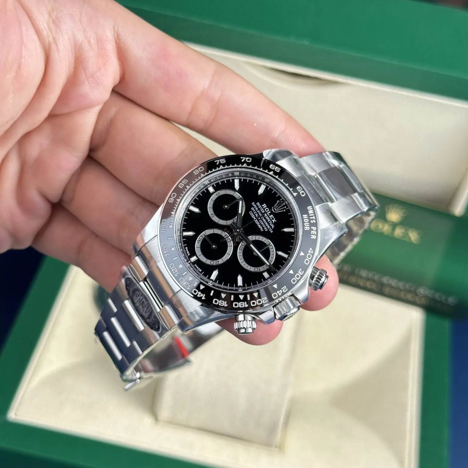Rolex Daytona Black Dial 126500LN “Godzilla”