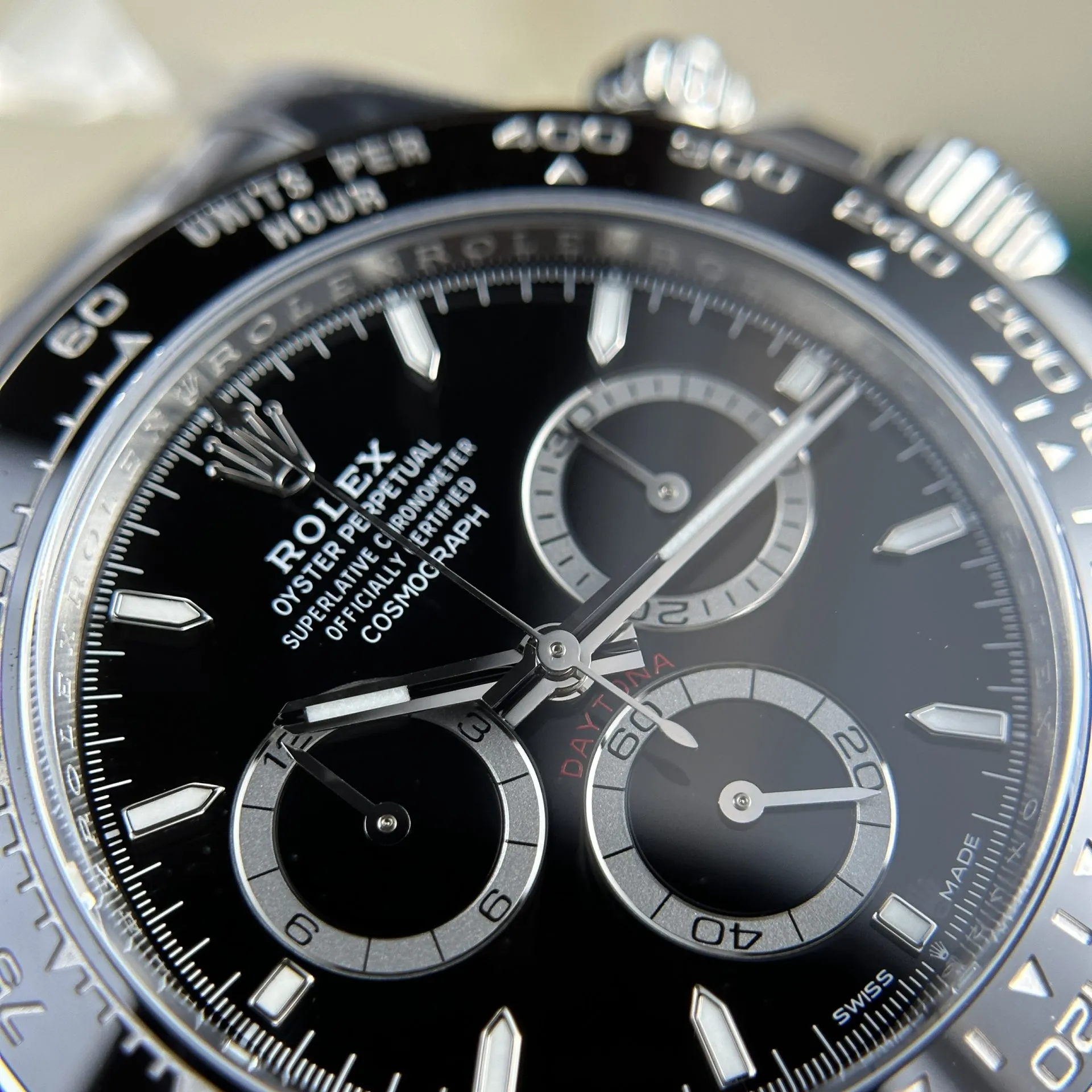 Rolex Daytona Black Dial 126500LN “Godzilla”