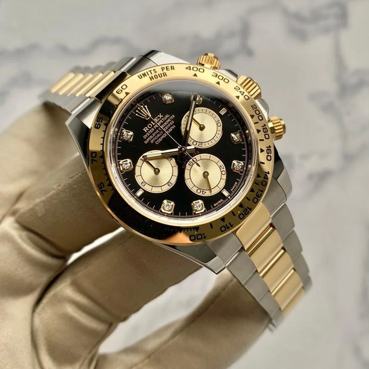 Rolex Daytona Black Diamond Dial 126503