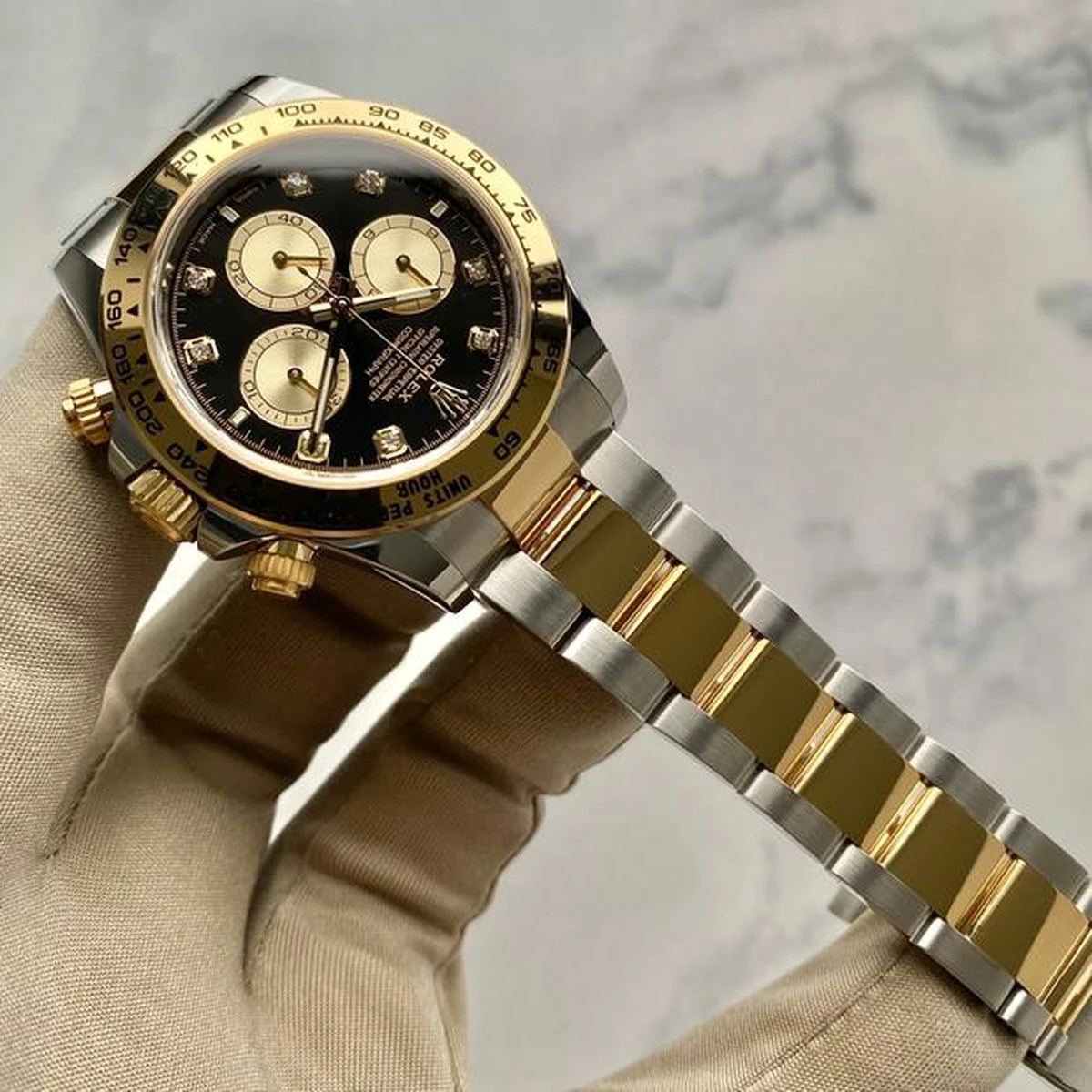 Rolex Daytona Black Diamond Dial 126503