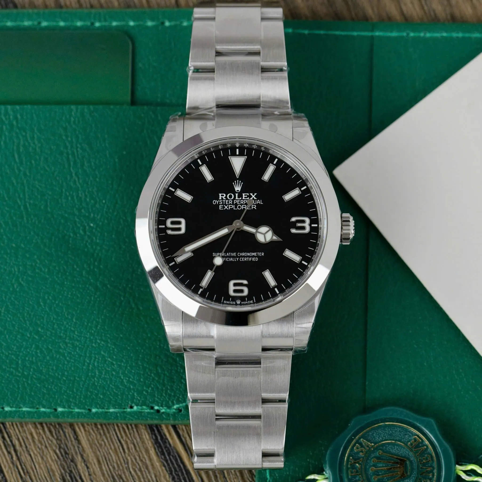 Rolex Explorer Black Dial 98087