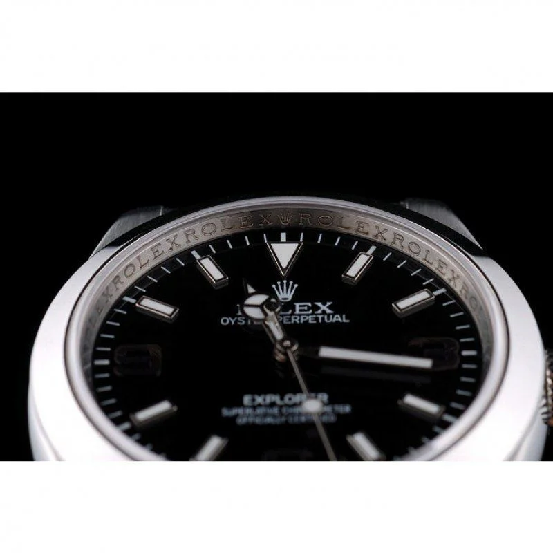 Rolex Explorer Black Dial 42002