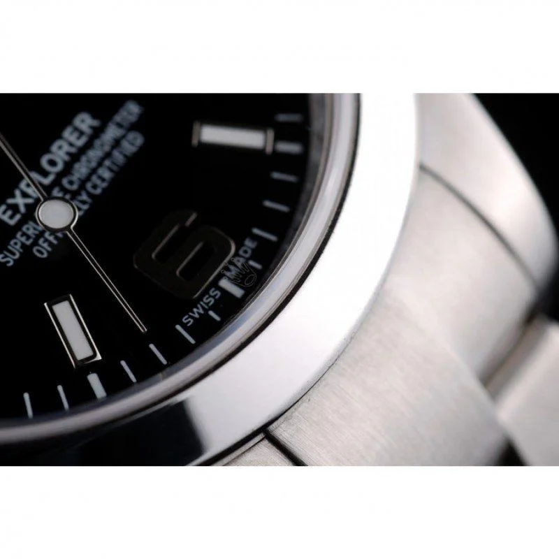 Rolex Explorer Black Dial 42002