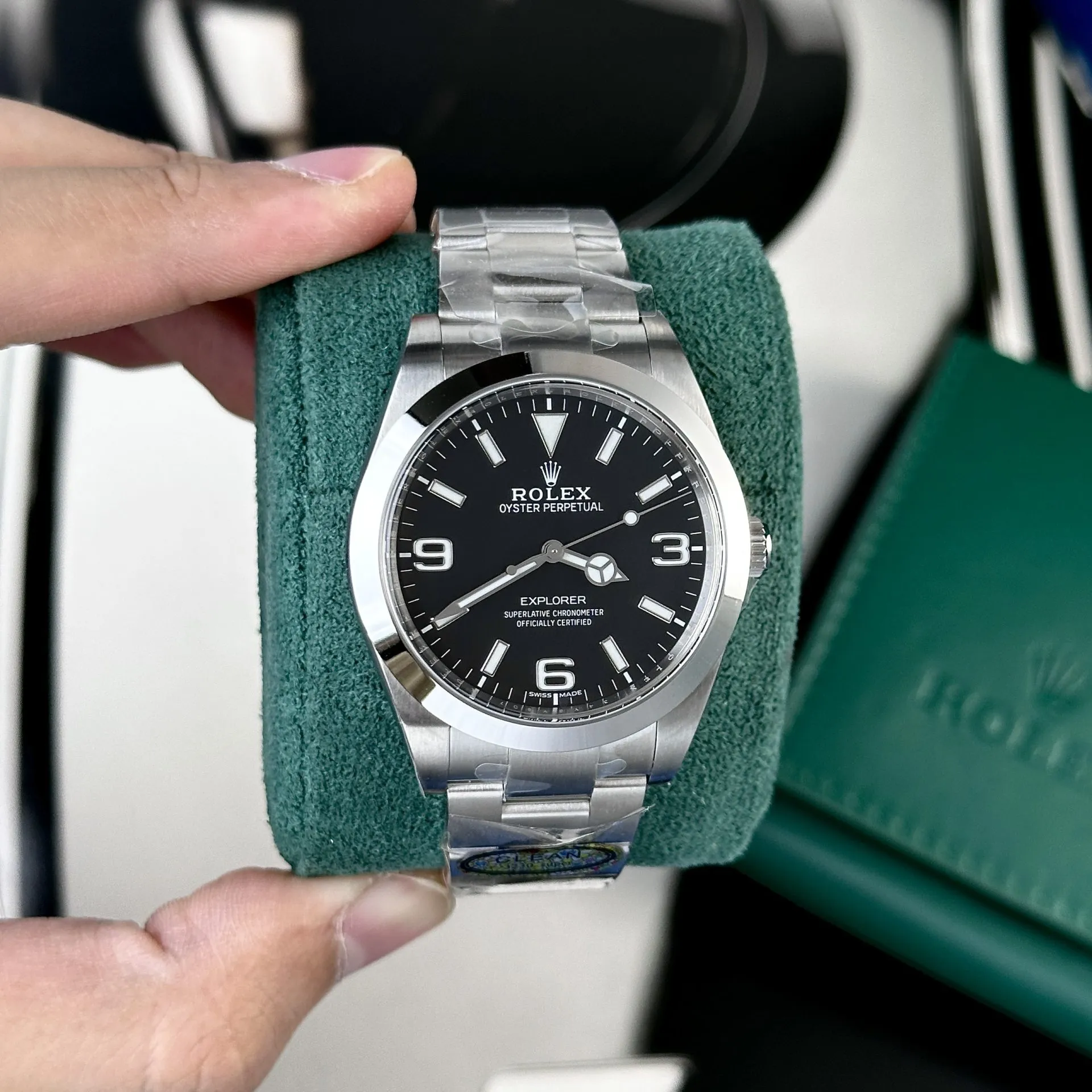 Rolex Explorer Black Dial 224270
