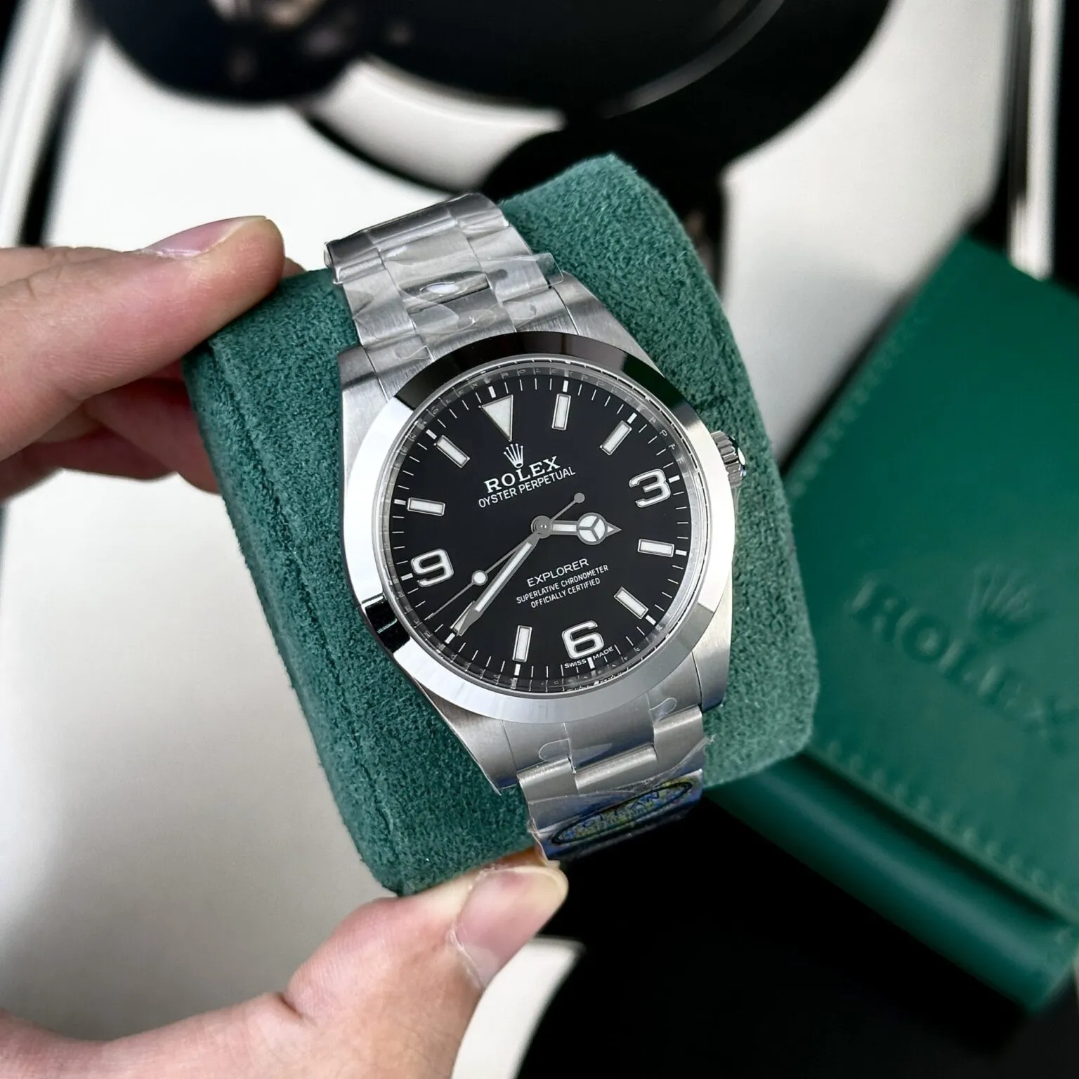 Rolex Explorer Black Dial 224270
