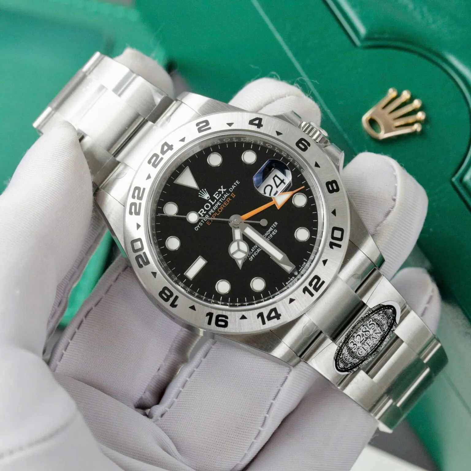 Rolex Explorer II Black Dial 216570 BKSO
