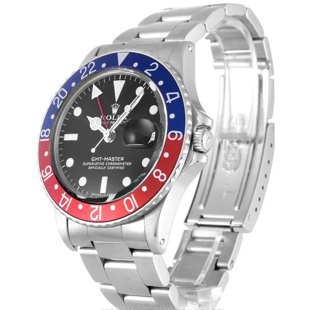 Rolex GMT-Master Black Dial 16710 “Pepsi”