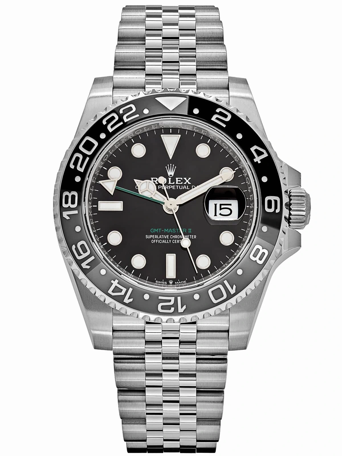 Rolex GMT-Master II 126710GRNR “Bruce Wayne” Jubilee